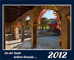 Kalender 2012 mit Fotos aus der Saaleregion